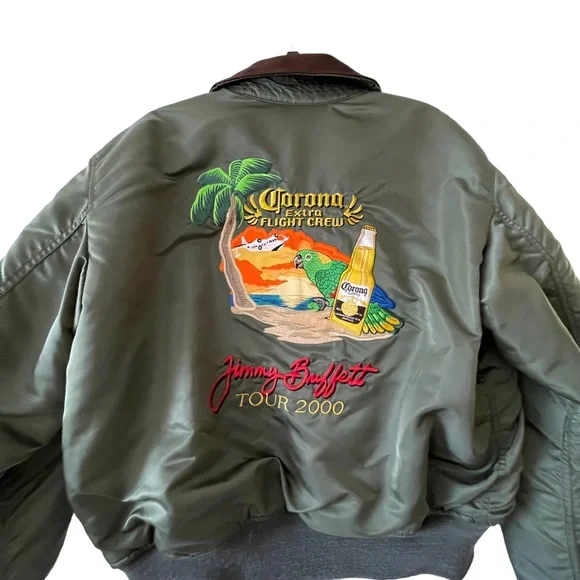 ジャケット・アウター Jimmy Buffett Tour 2000 Alpha MA-1 L Alpha Industries | Jackets & Coats | Vintage Jimmy Buffett Flight